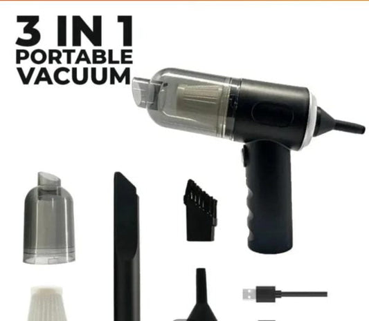 3 In 1 Portable Vacum Cleaner, Vacum For Car – Vacum For Home – Duster - As 228