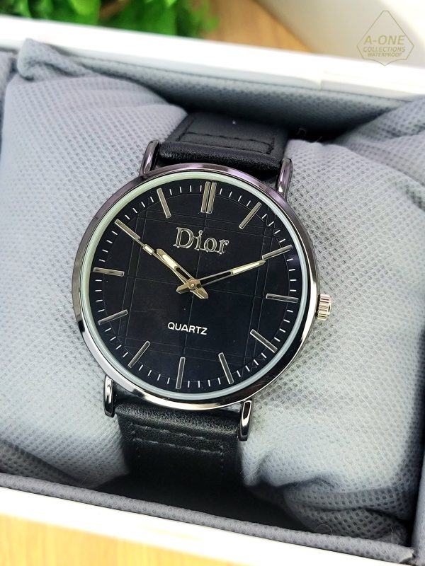 Dior Quartz Watch | Dior Watch For Man (black )