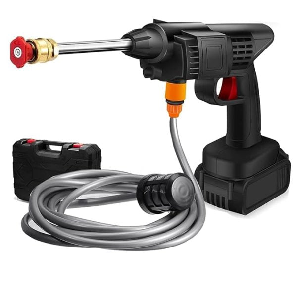 Automatic Cordless Wireless Car Wash Spray Gun High Pressure 48v Lithium