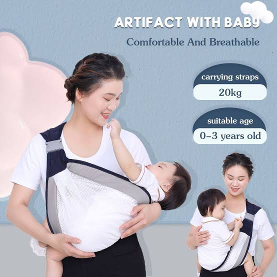 Baby Carrier, Ergonomic Baby Strap One Shoulder