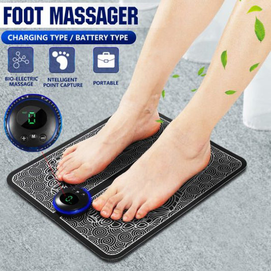 Electric EMS Foot Massager Pad