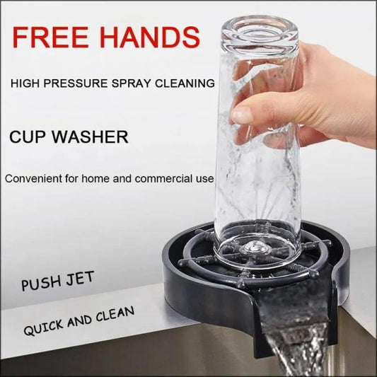 Glass Rinser for Kitchen Sink,Cup Cleaner