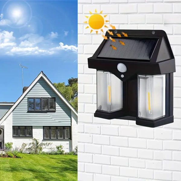 Outdoor Solar Wall Lamp Outdoor Tungsten Lamp Induction Garden Lamp Garden Villa Night Lamp