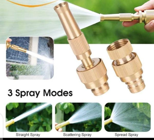 Portable Water Sprayer Nozzle Adjustable High Pressure Car Washing Garden